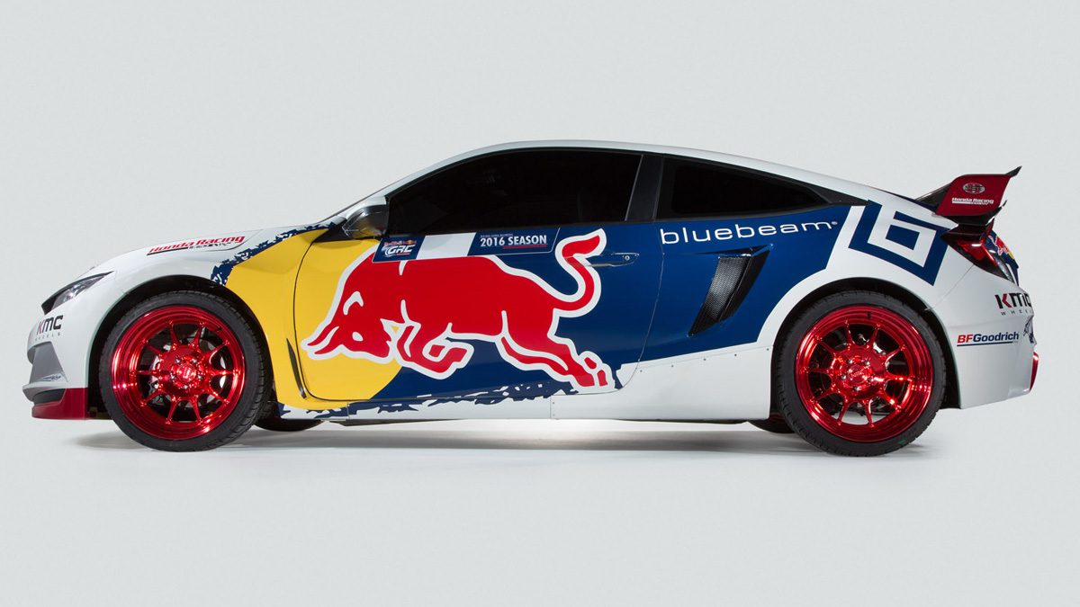 2016 - HONDA CIVIC COUPE RED BULL GLOBAL RALLYCROSS, foto 3