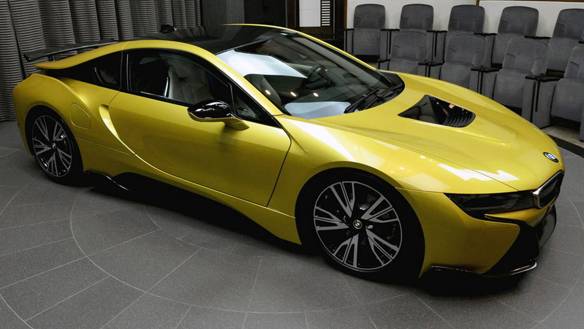 2016 - BMW i8 'AUSTIN YELLOW' BY AC SCHNITZER, foto 4