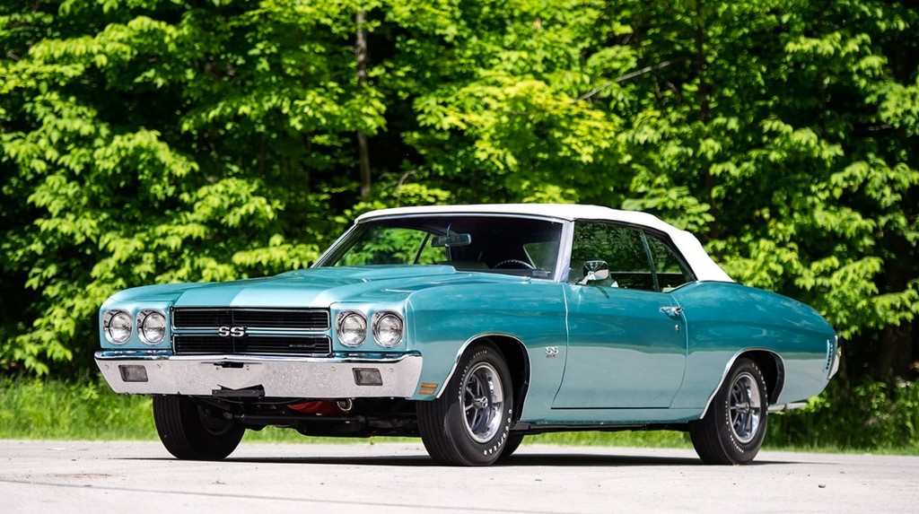 1970 - CHEVROLET CHEVELLE SS CONVERTIBLE TURQUOISE, foto 1