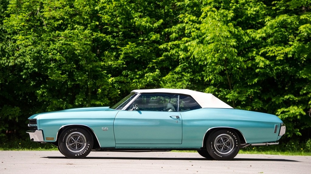 1970 - CHEVROLET CHEVELLE SS CONVERTIBLE TURQUOISE, foto 4