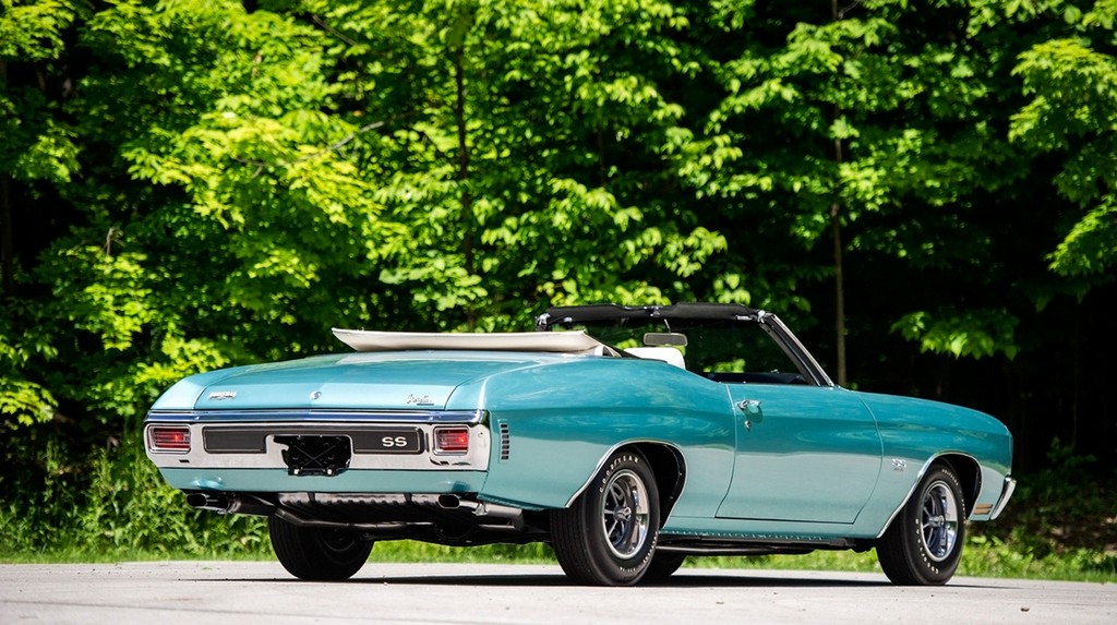 1970 - CHEVROLET CHEVELLE SS CONVERTIBLE TURQUOISE, foto 5