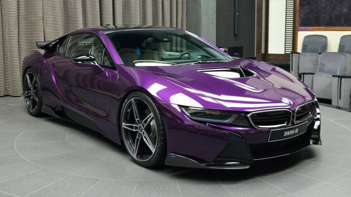 2016 - BMW i8 'TWILIGHT PURPLE' BY AC SCHNITZER, foto 2