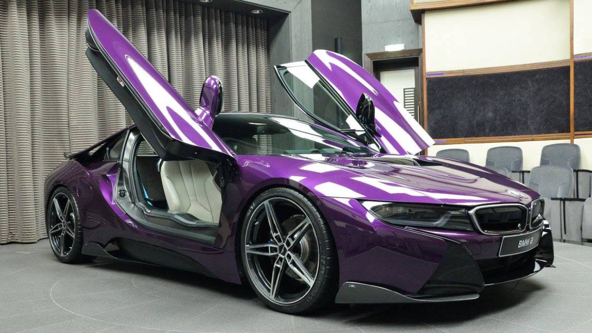 2016 - BMW i8 'TWILIGHT PURPLE' BY AC SCHNITZER, foto 1