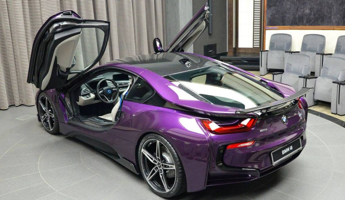 2016 - BMW i8 'TWILIGHT PURPLE' BY AC SCHNITZER, foto 4