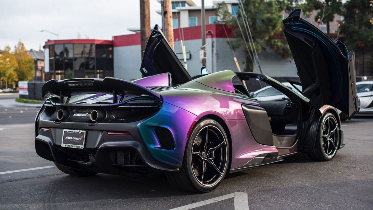 2016 - McLAREN 675LT SPIDER SEED COLORSTREAM, foto 4