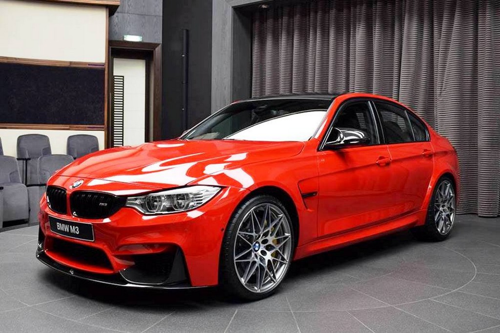 2016 - BMW M3 SEDAN RED BY ABU DHABI MOTORS, foto 2