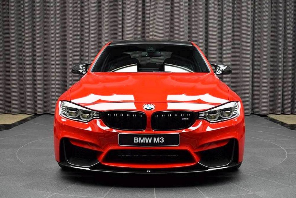 2016 - BMW M3 SEDAN RED BY ABU DHABI MOTORS, foto 4