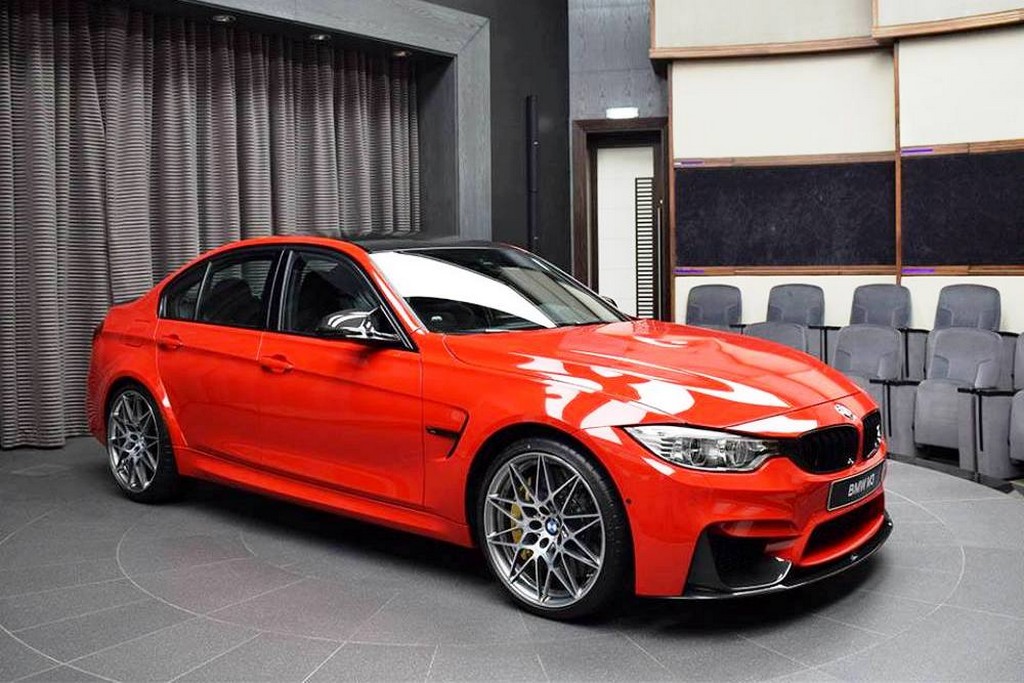 2016 - BMW M3 SEDAN RED BY ABU DHABI MOTORS, foto 8