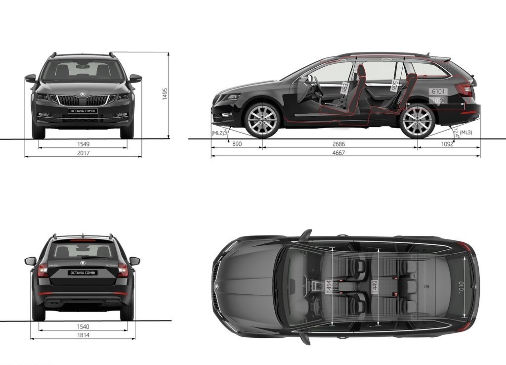 2017 - SKODA OCTAVIA COMBI, foto 79