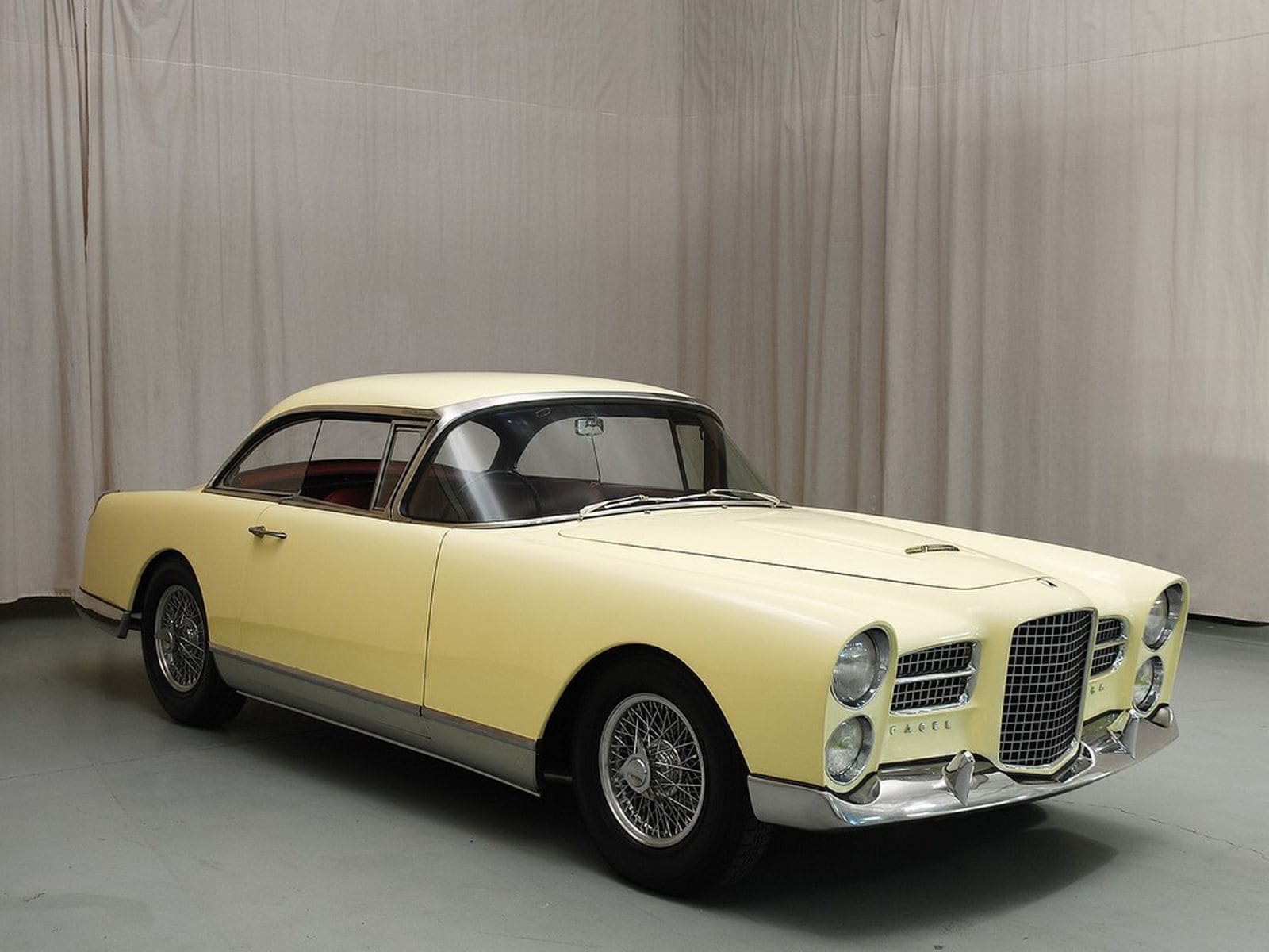 1959 - FACEL VEGA HK500 CREAM, foto 2