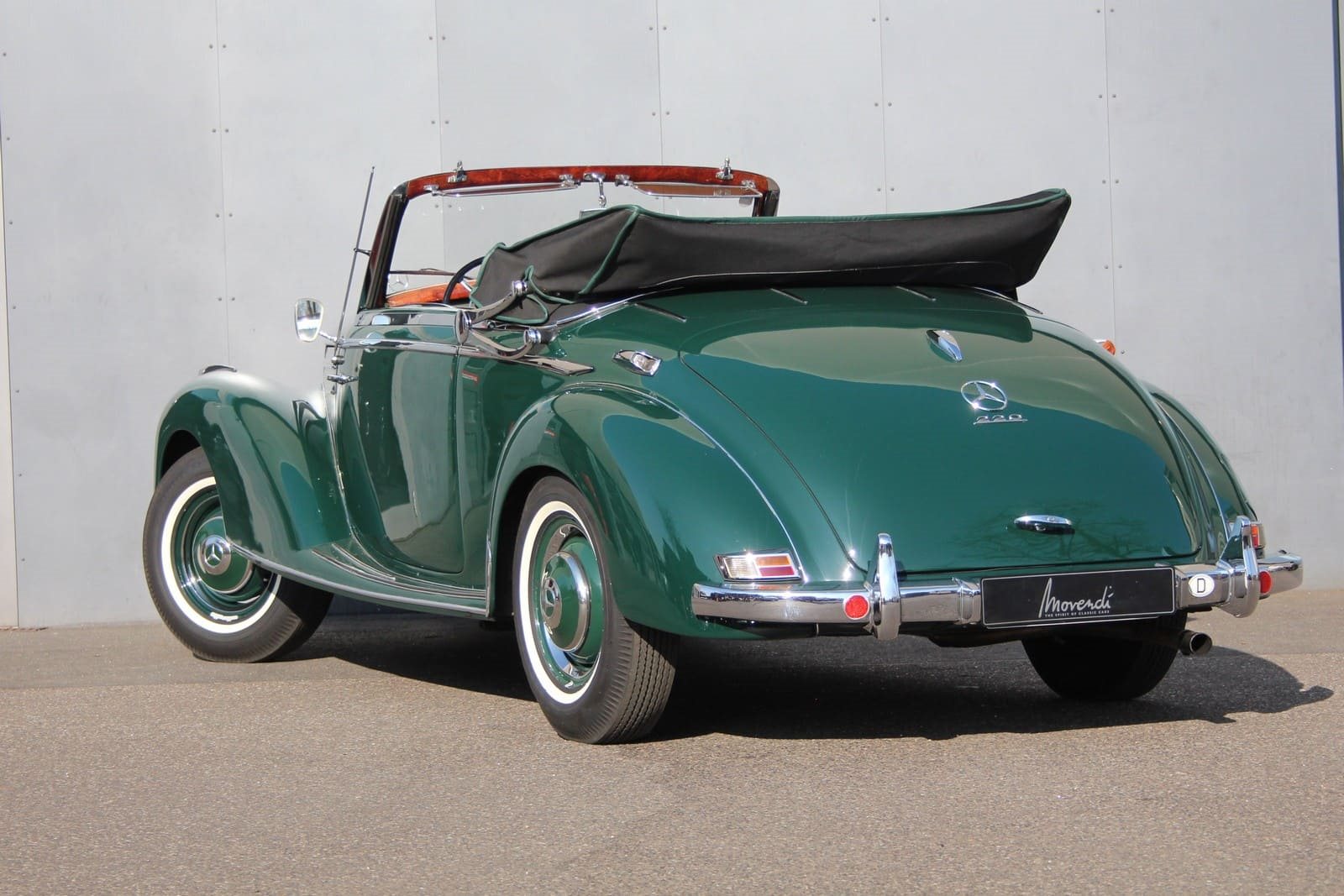 1953 - MERCEDES-BENZ 220 A CABRIOLET GREEN, foto 2
