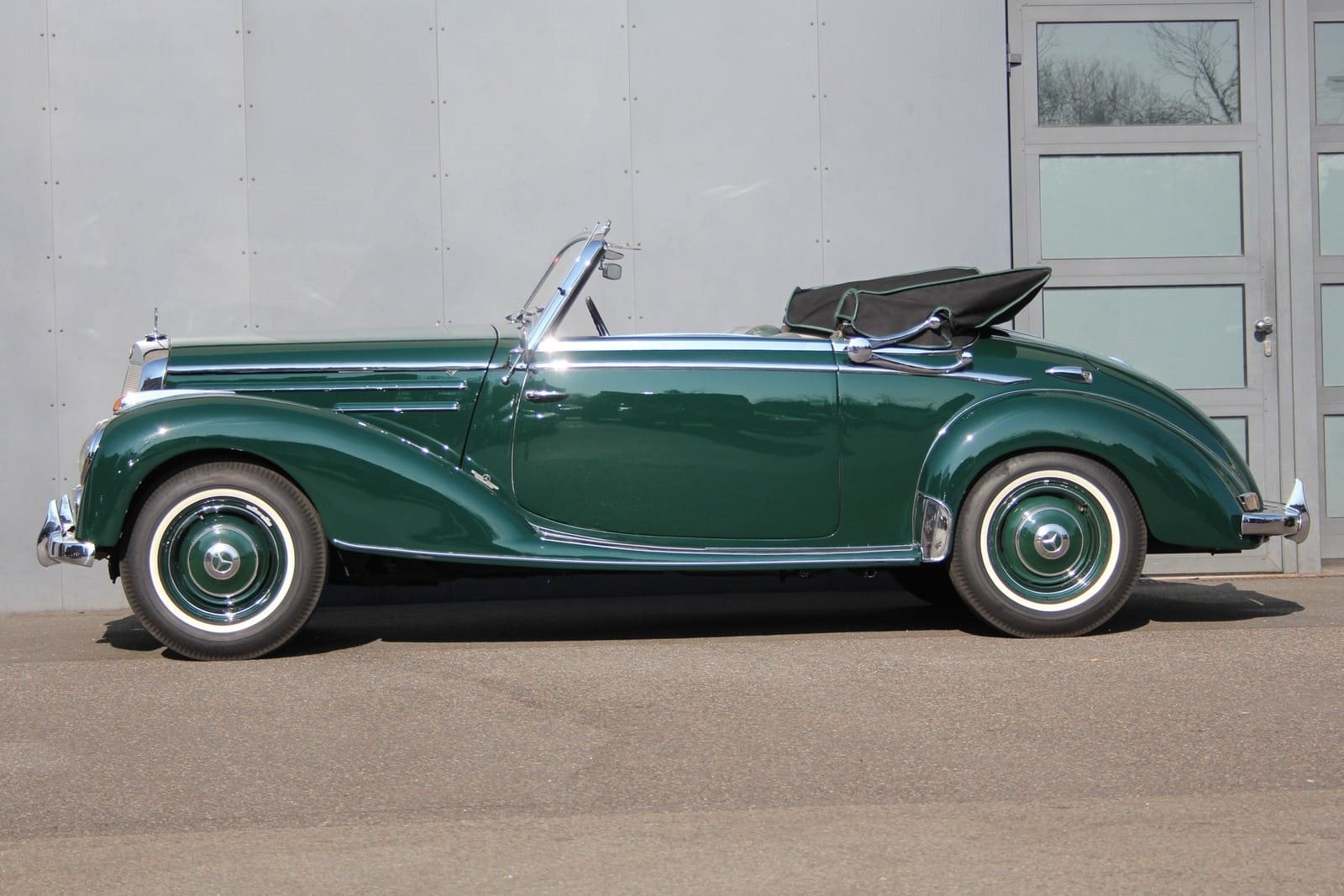 1953 - MERCEDES-BENZ 220 A CABRIOLET GREEN, foto 3