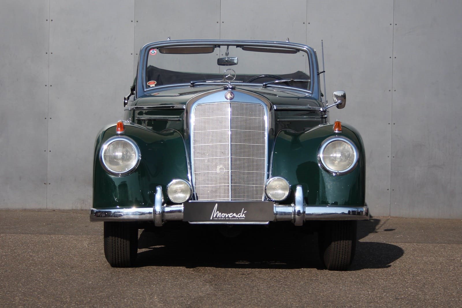 1953 - MERCEDES-BENZ 220 A CABRIOLET GREEN, foto 4