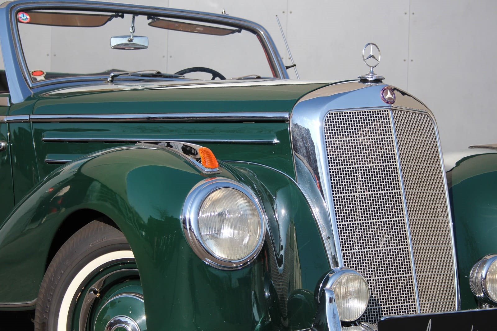 1953 - MERCEDES-BENZ 220 A CABRIOLET GREEN, foto 6