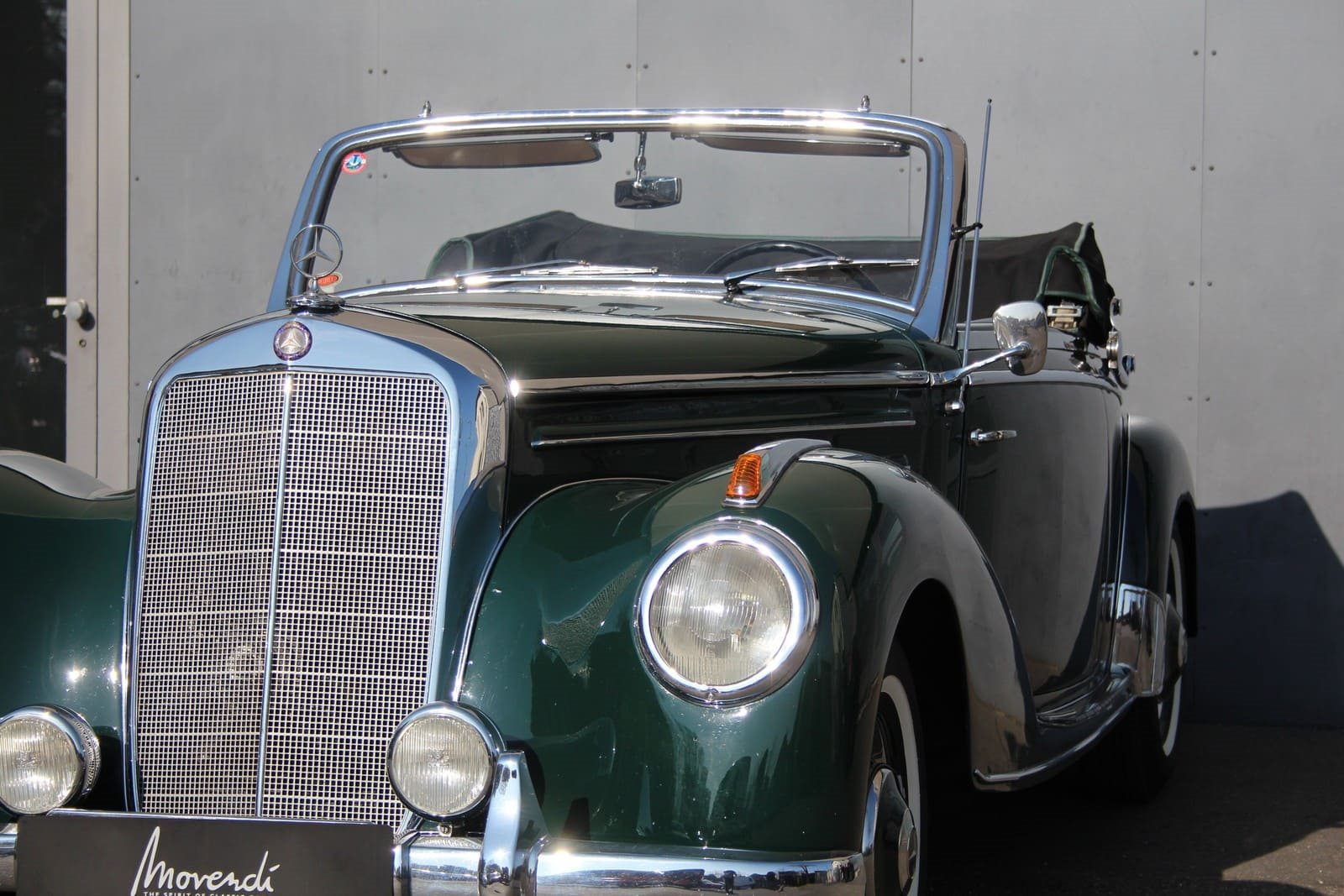 1953 - MERCEDES-BENZ 220 A CABRIOLET GREEN, foto 9