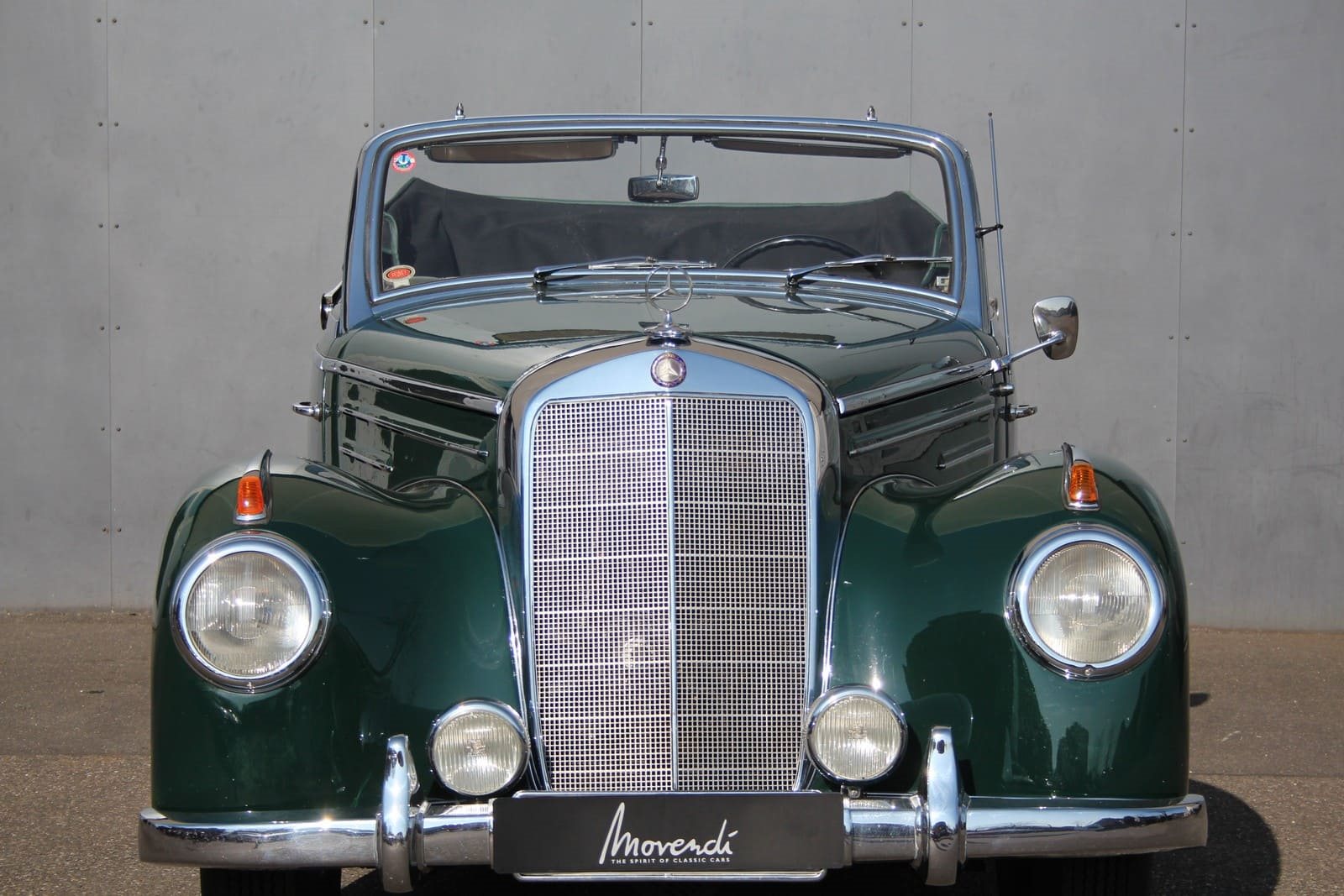 1953 - MERCEDES-BENZ 220 A CABRIOLET GREEN, foto 10