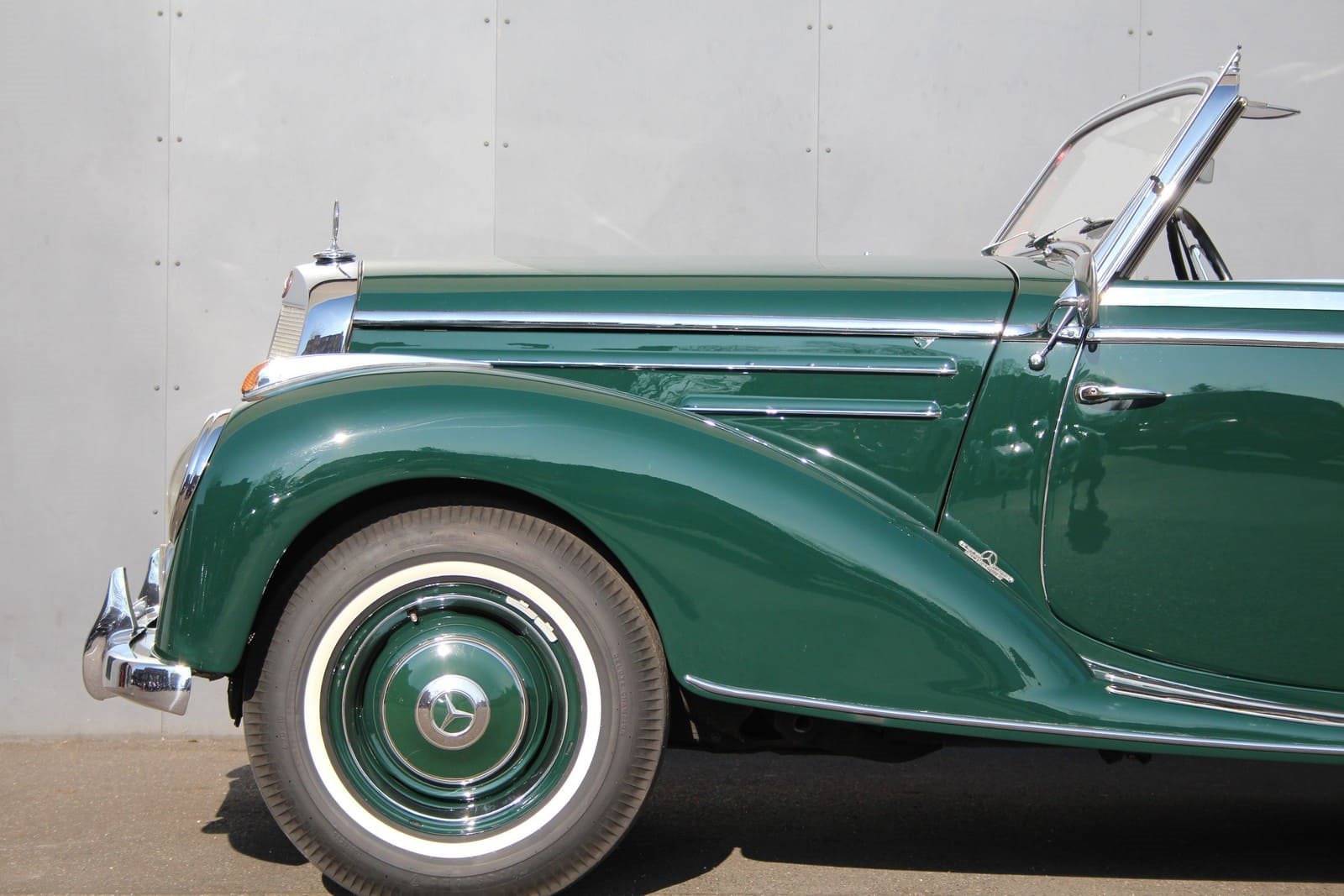 1953 - MERCEDES-BENZ 220 A CABRIOLET GREEN, foto 14