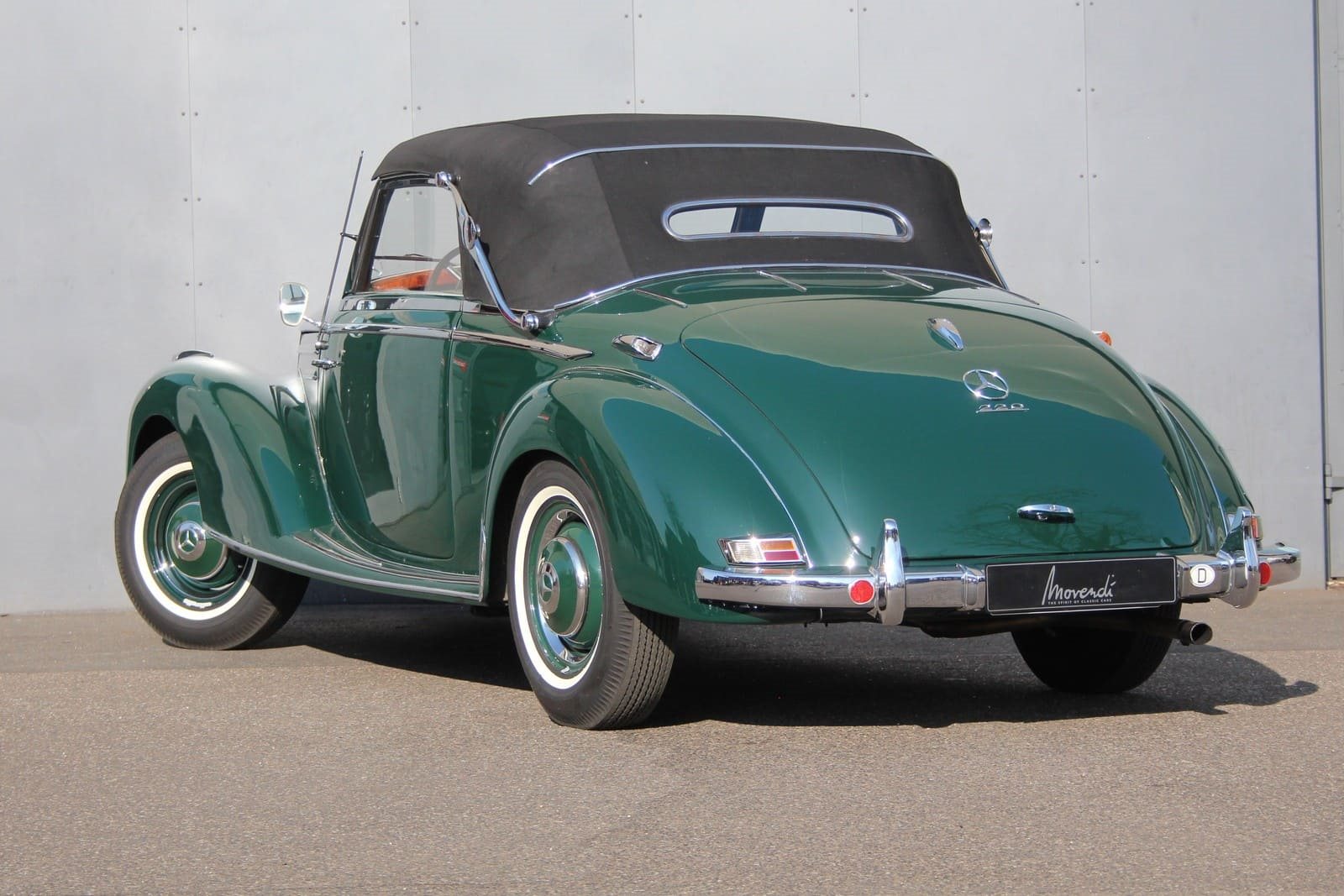 1953 - MERCEDES-BENZ 220 A CABRIOLET GREEN, foto 16
