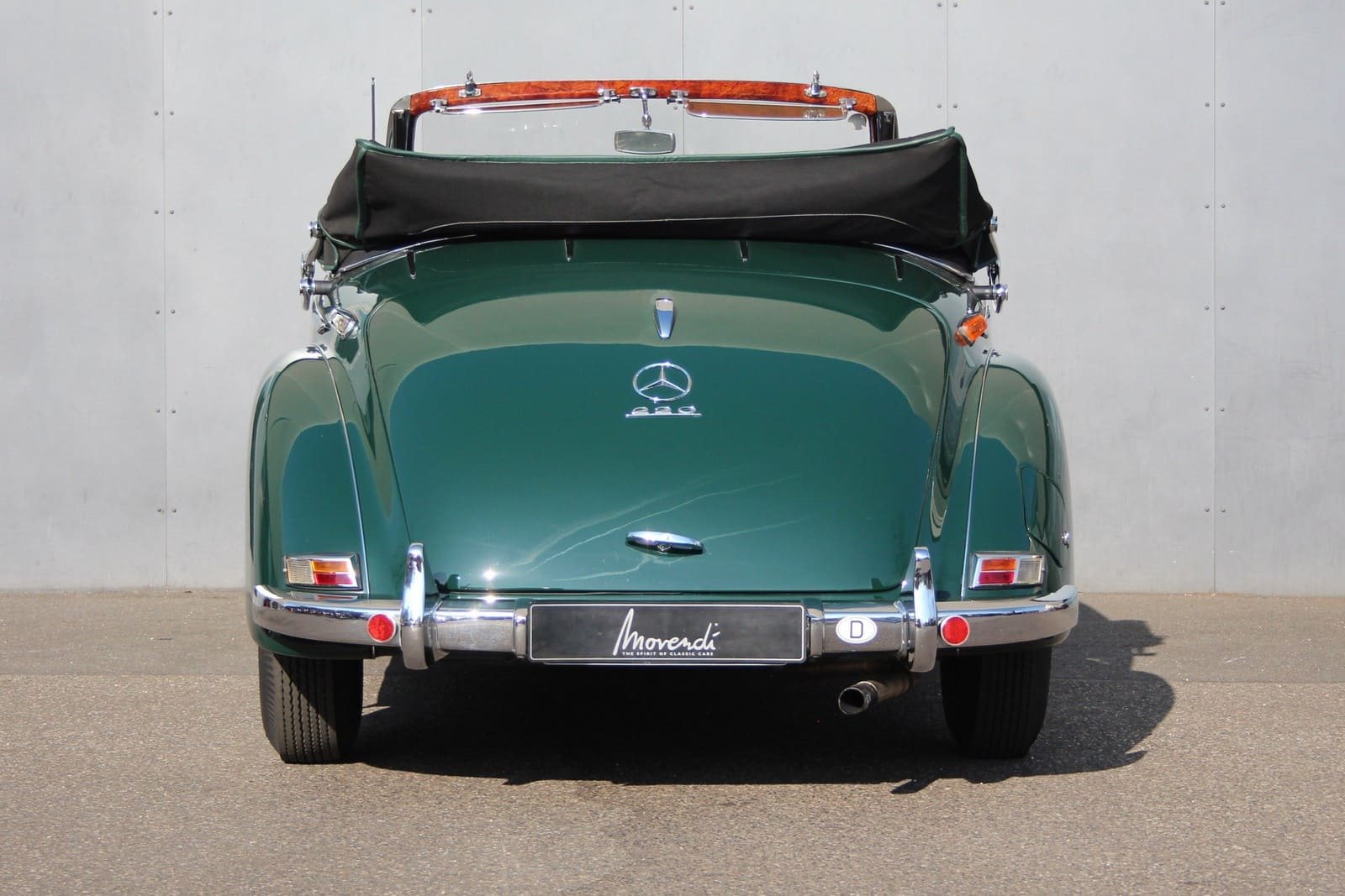 1953 - MERCEDES-BENZ 220 A CABRIOLET GREEN, foto 20