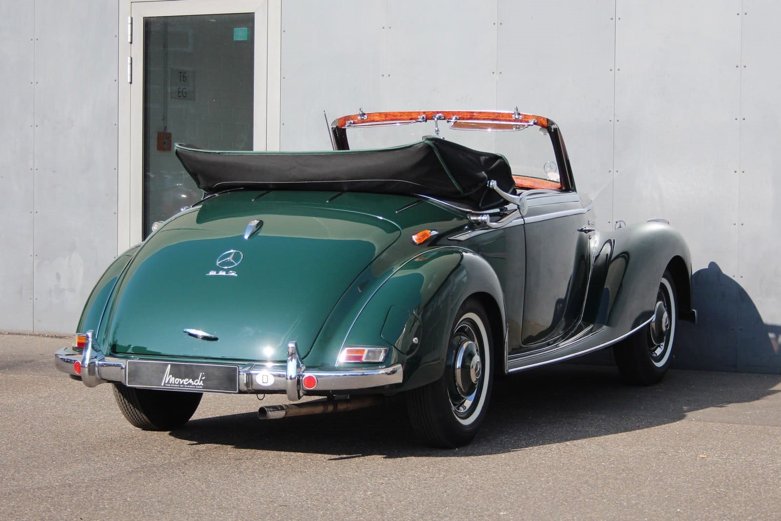 1953 - MERCEDES-BENZ 220 A CABRIOLET GREEN, foto 21