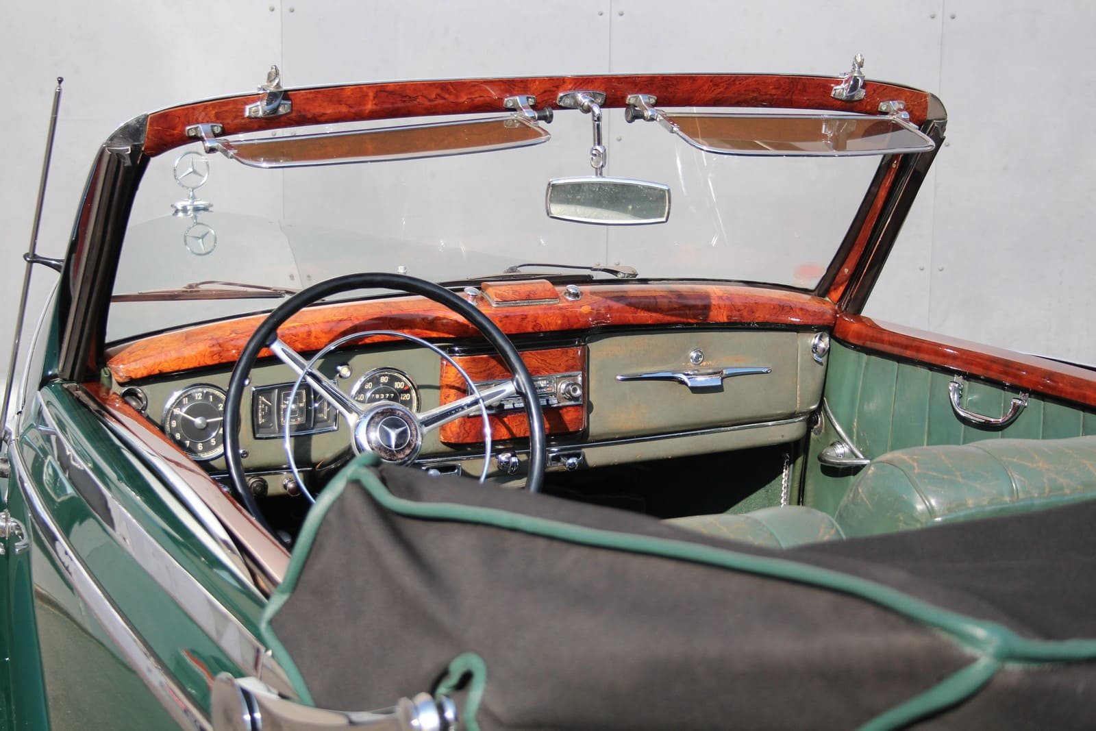 1953 - MERCEDES-BENZ 220 A CABRIOLET GREEN, foto 28