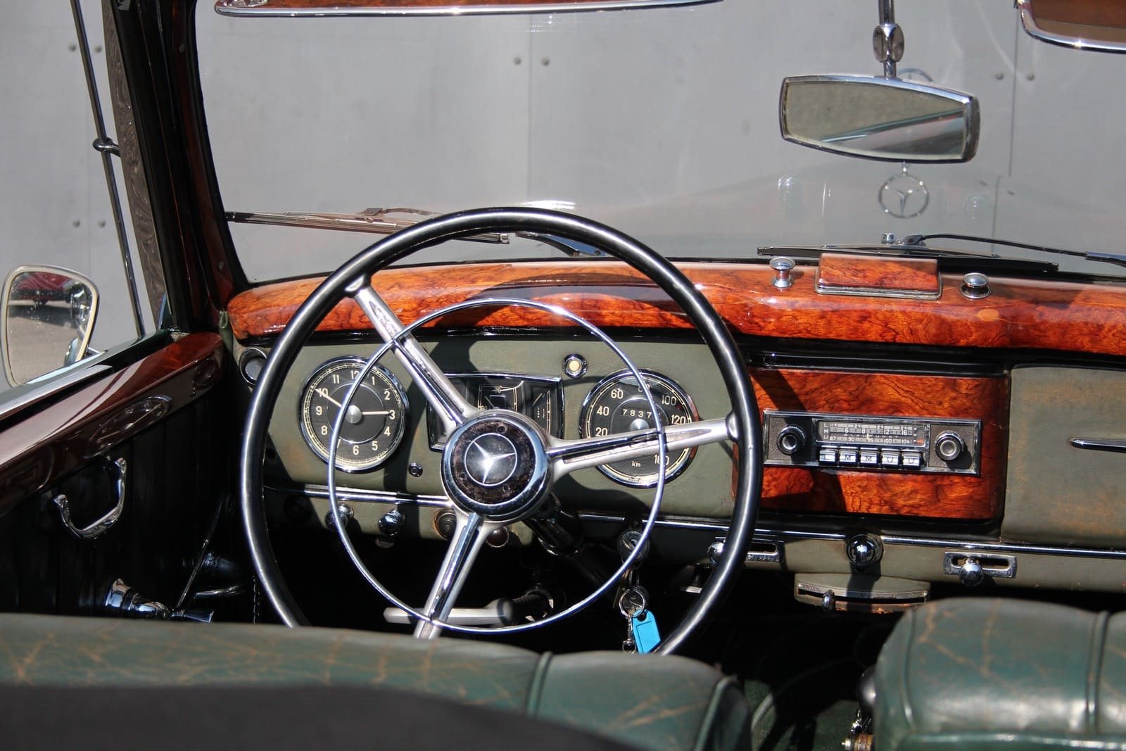 1953 - MERCEDES-BENZ 220 A CABRIOLET GREEN, foto 29