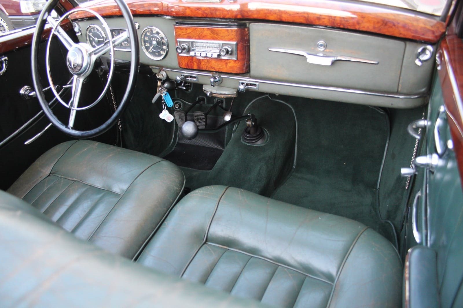 1953 - MERCEDES-BENZ 220 A CABRIOLET GREEN, foto 39
