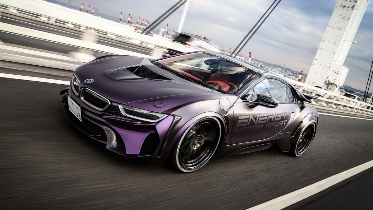 2017 - BMW i8 'DARK KNIGHT EDITION' BY ENERGY MOTOR SPORT, foto 5