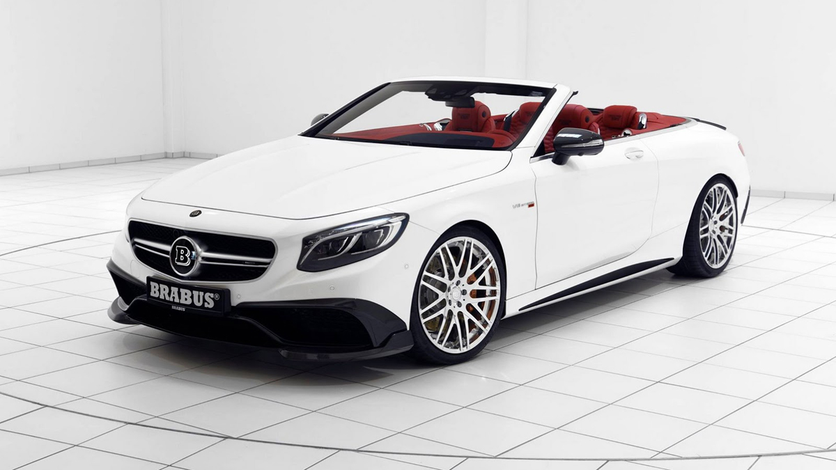 2017 - MERCEDES-AMG S 63 CABRIOLET BRABUS 850 WHITE, foto 1