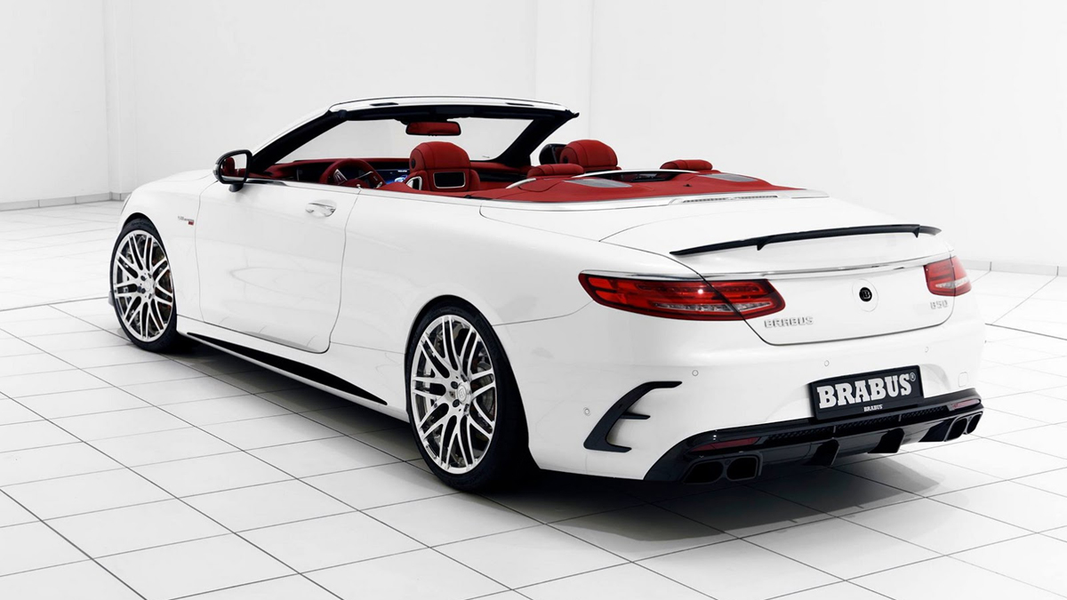 2017 - MERCEDES-AMG S 63 CABRIOLET BRABUS 850 WHITE, foto 3