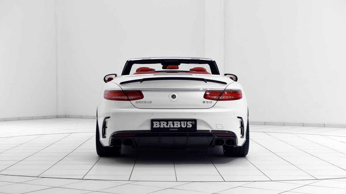 2017 - MERCEDES-AMG S 63 CABRIOLET BRABUS 850 WHITE, foto 4
