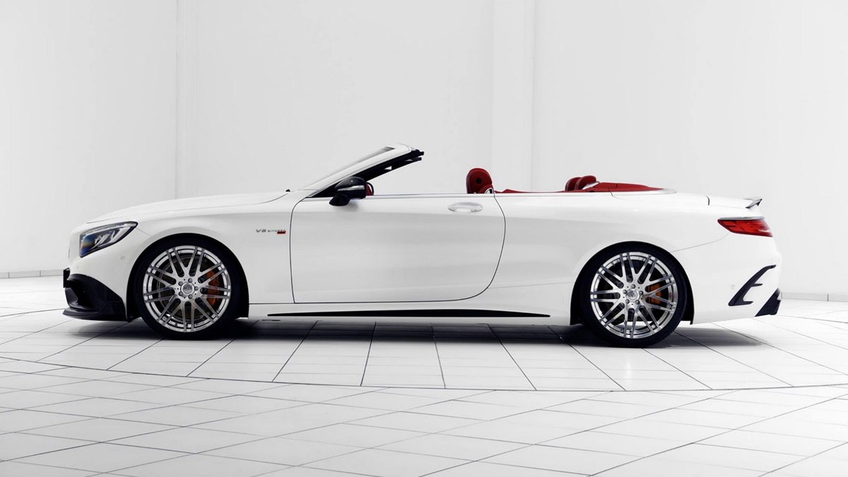 2017 - MERCEDES-AMG S 63 CABRIOLET BRABUS 850 WHITE, foto 5