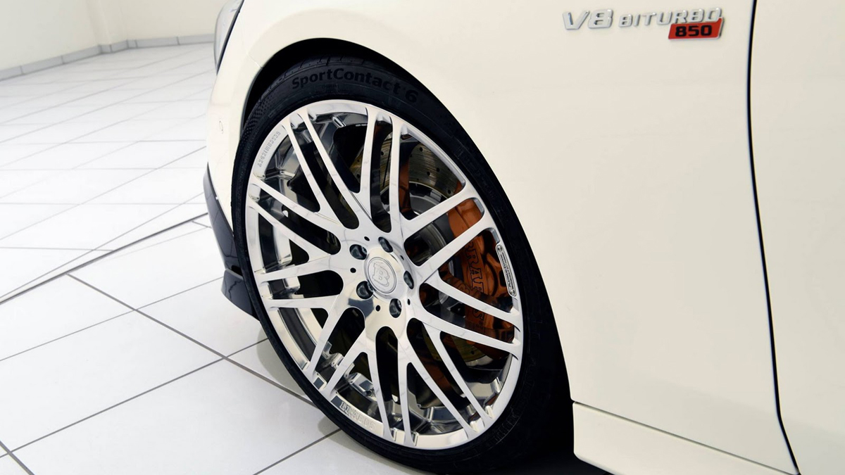 2017 - MERCEDES-AMG S 63 CABRIOLET BRABUS 850 WHITE, foto 8