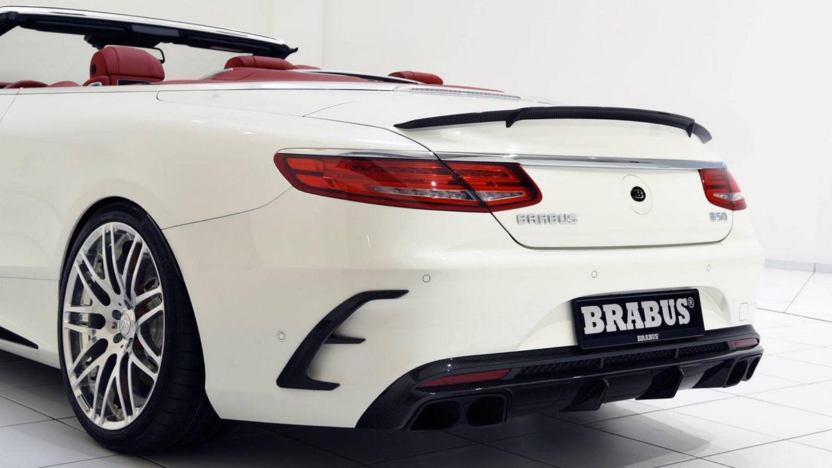 2017 - MERCEDES-AMG S 63 CABRIOLET BRABUS 850 WHITE, foto 12