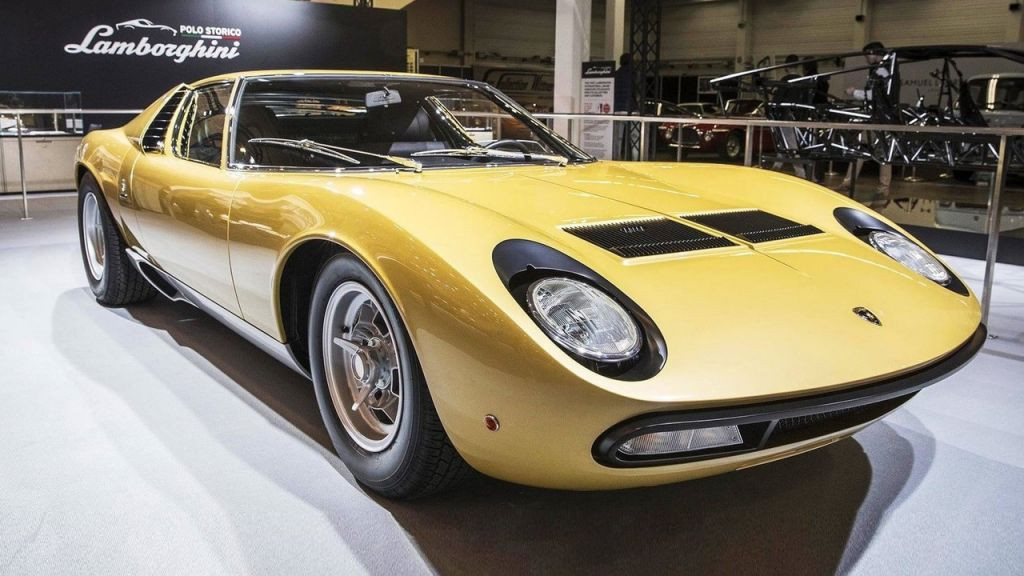 1971 - LAMBORGHINI MIURA SV ORO METALLIZZATO, foto 2