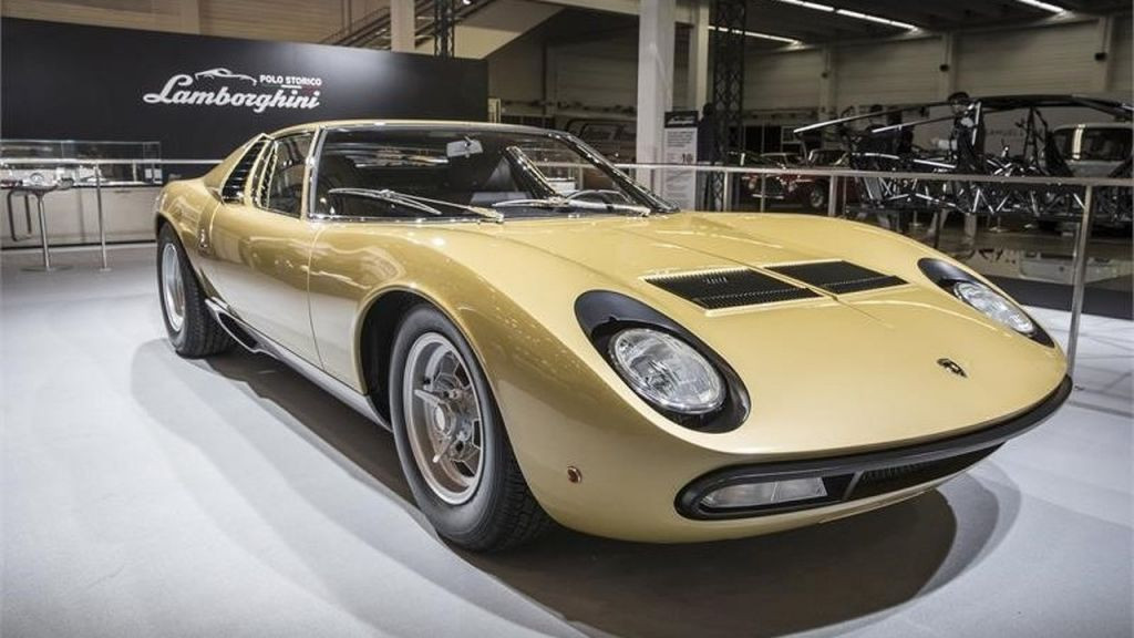 1971 - LAMBORGHINI MIURA SV ORO METALLIZZATO, foto 4