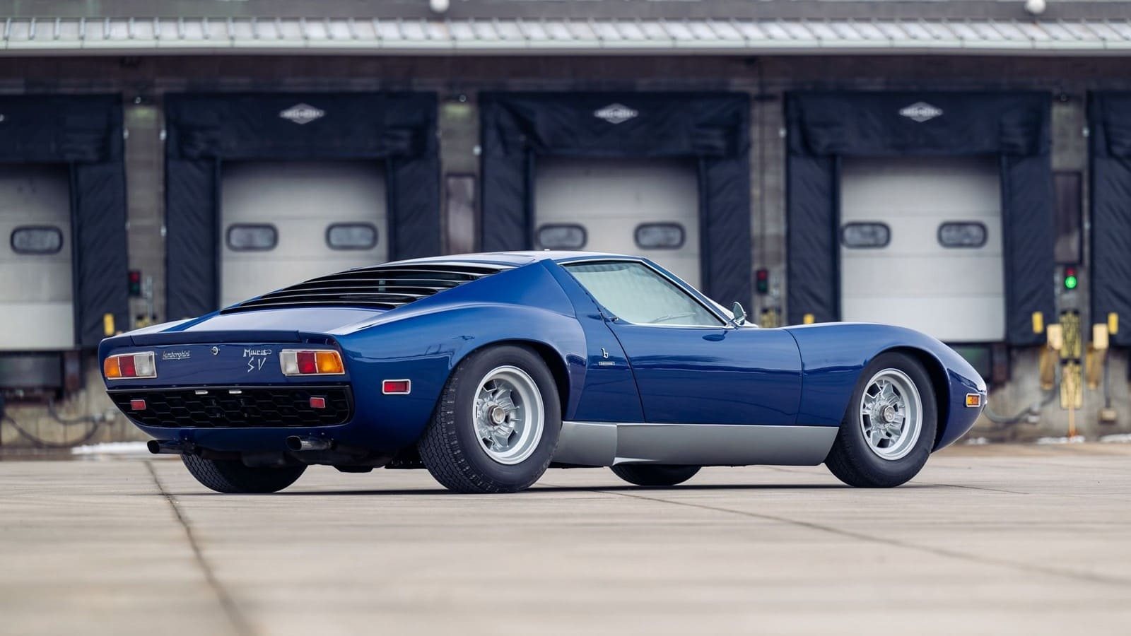 1972 - LAMBORGHINI MIURA SV BLU ISCHIA, foto 2