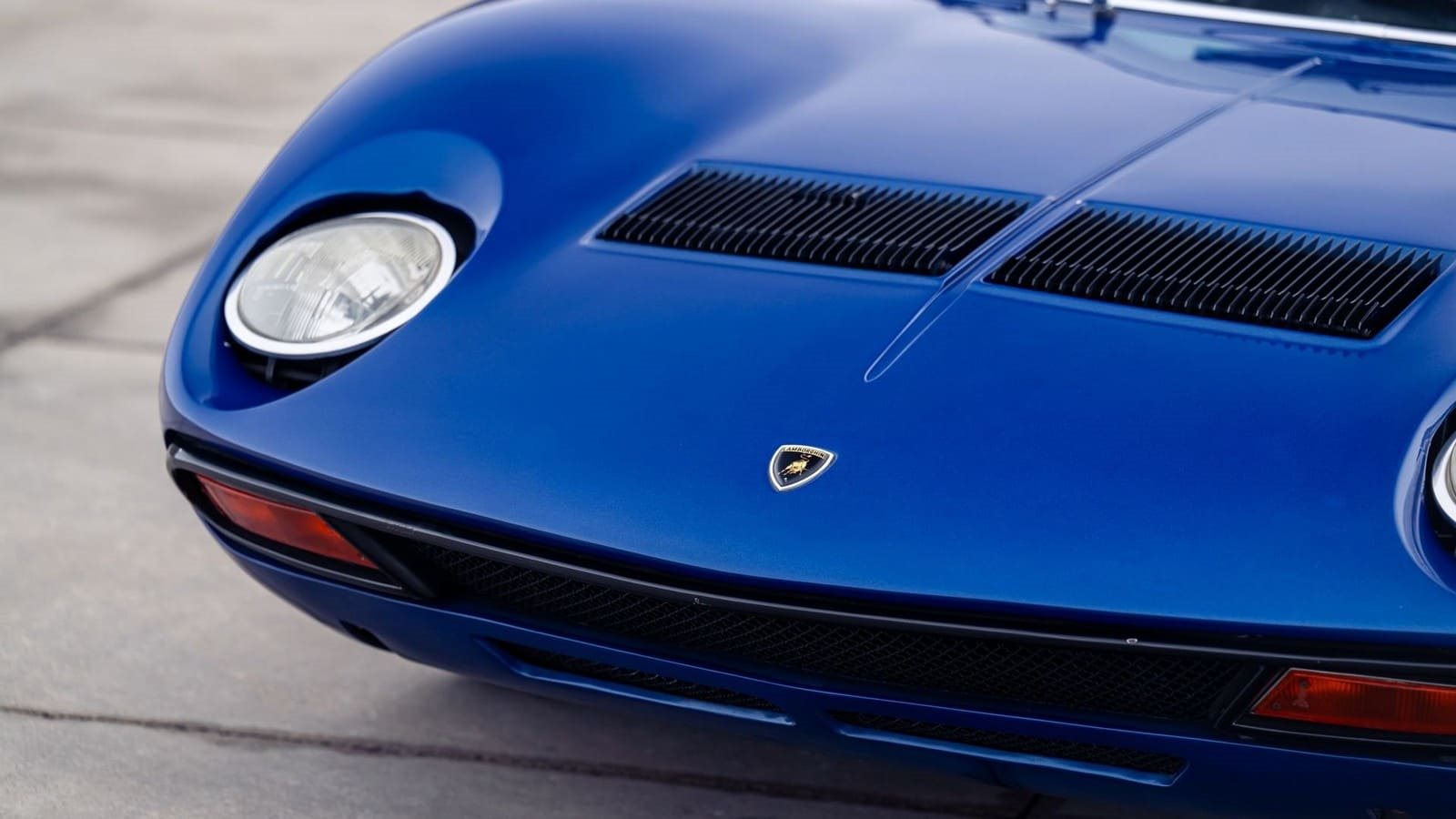 1972 - LAMBORGHINI MIURA SV BLU ISCHIA, foto 6