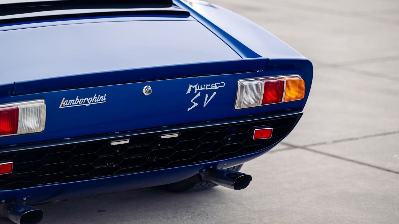 1972 - LAMBORGHINI MIURA SV BLU ISCHIA, foto 7