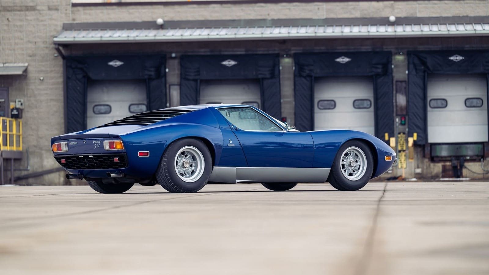 1972 - LAMBORGHINI MIURA SV BLU ISCHIA, foto 13