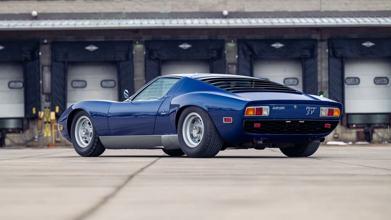 1972 - LAMBORGHINI MIURA SV BLU ISCHIA, foto 14