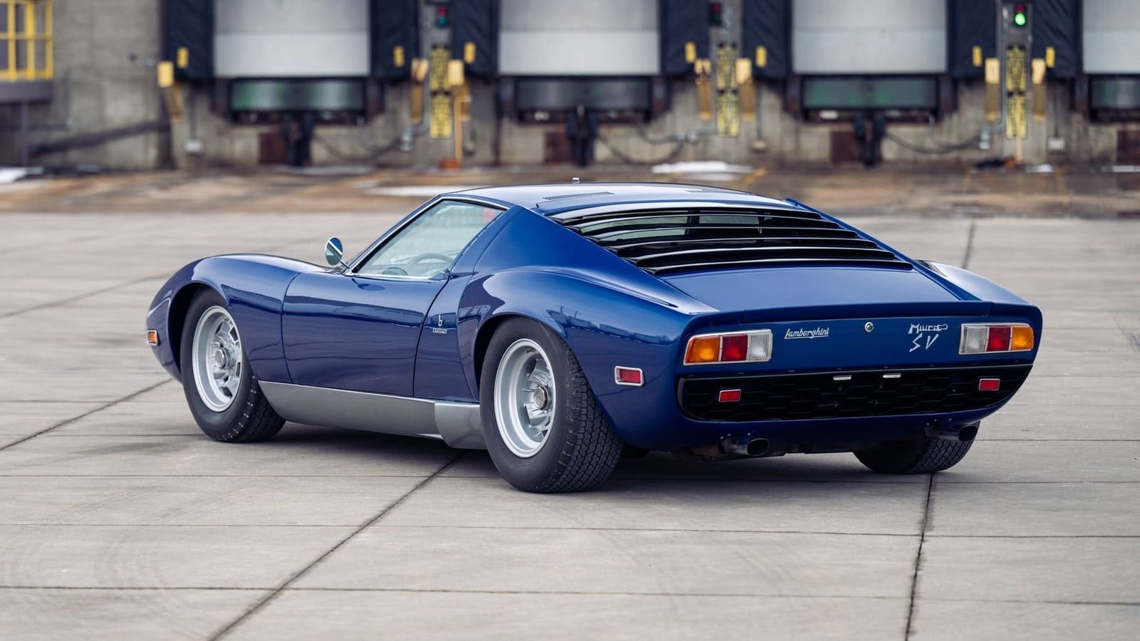 1972 - LAMBORGHINI MIURA SV BLU ISCHIA, foto 15