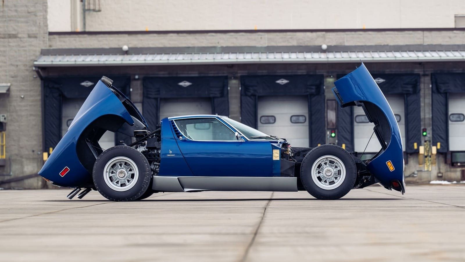 1972 - LAMBORGHINI MIURA SV BLU ISCHIA, foto 19