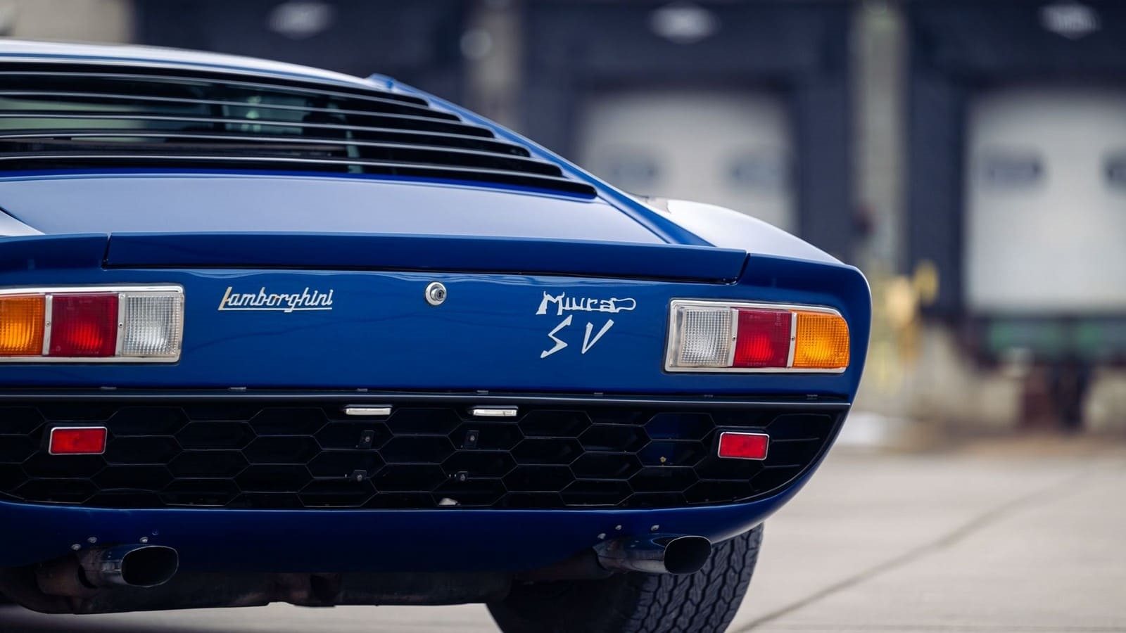 1972 - LAMBORGHINI MIURA SV BLU ISCHIA, foto 25