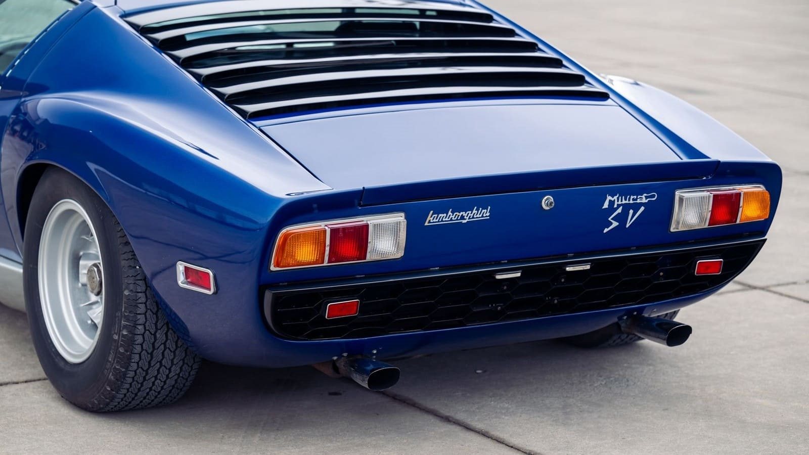 1972 - LAMBORGHINI MIURA SV BLU ISCHIA, foto 26