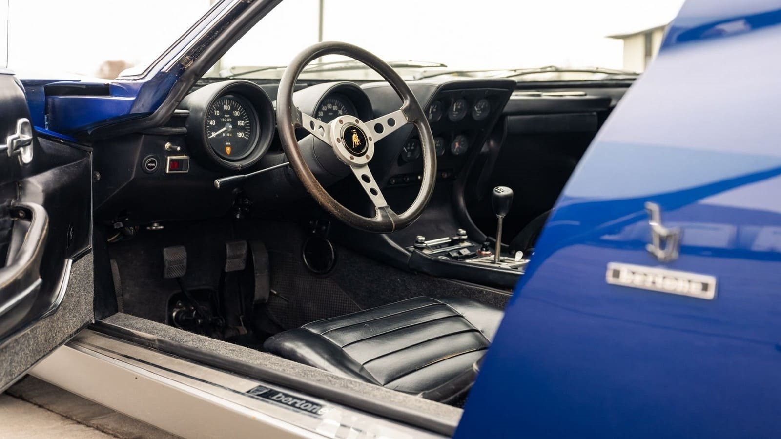 1972 - LAMBORGHINI MIURA SV BLU ISCHIA, foto 49