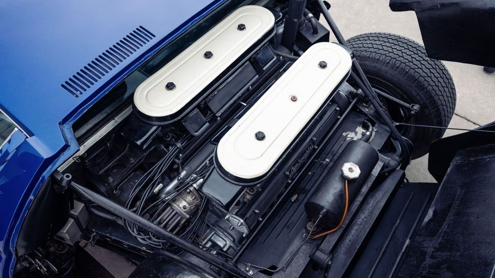 1972 - LAMBORGHINI MIURA SV BLU ISCHIA, foto 78