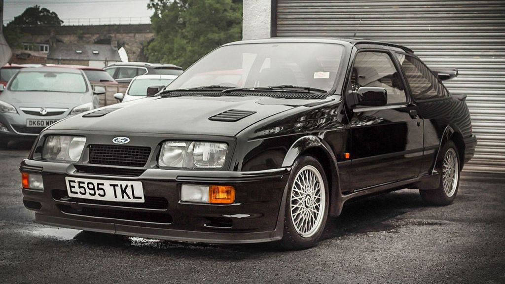 1987 - FORD SIERRA RS500 COSWORTH BLACK, foto 3