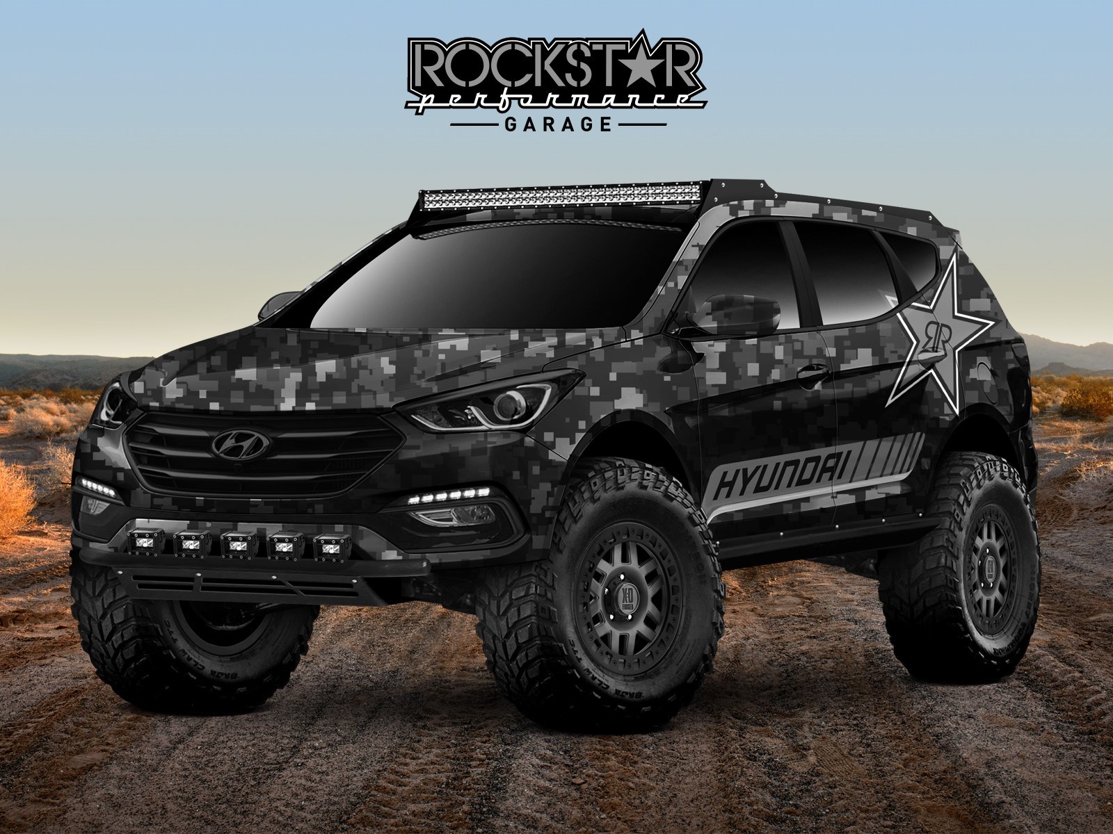 2017 - HYUNDAI SANTA FE ROCKSTAR ENERGY MOAB EXTREME CONCEPT, foto 1