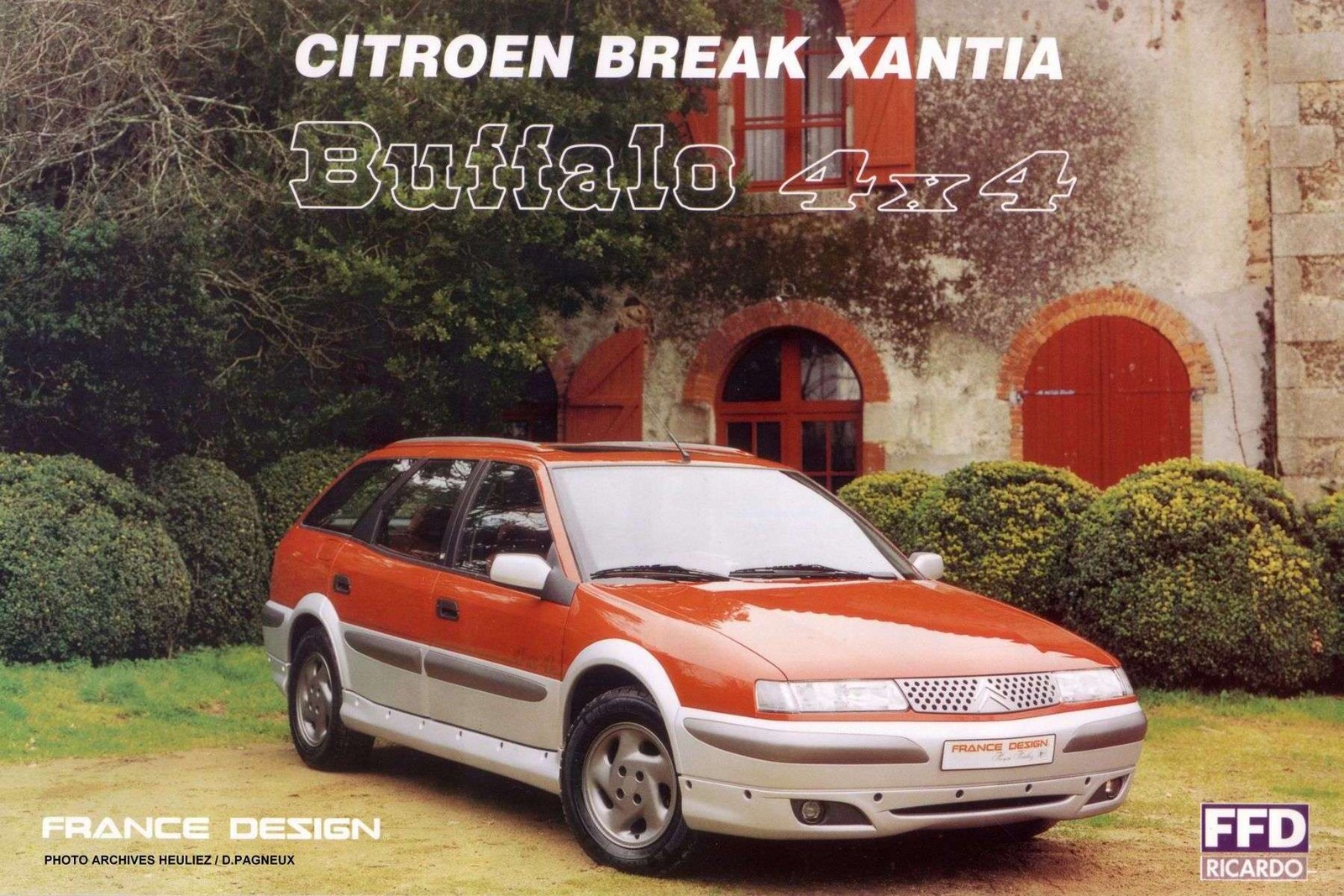 1996 - CITROËN XANTIA BREAK 4X4 BUFFALO CONCEPT, foto 9
